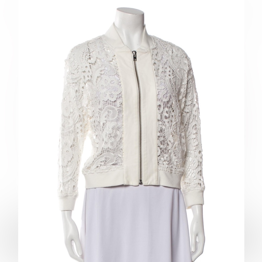 IRO Leather & Lace Jacket – Size S